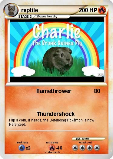 Pokemon reptile