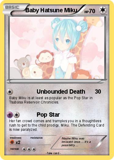 Pokemon Baby Hatsune Miku