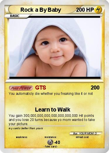 Pokemon Rock a By Baby