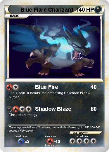 Pokemon Blue Flare Charizard