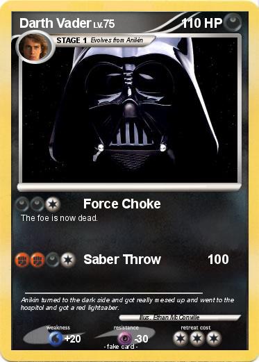 Pokemon Darth Vader