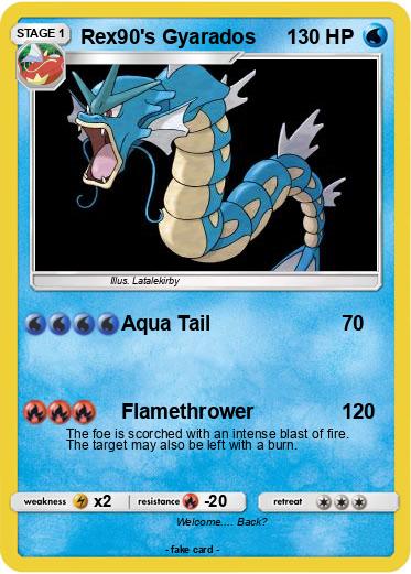 Pokemon Rex90's Gyarados