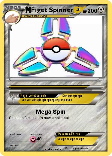 Pokemon Figet Spinner