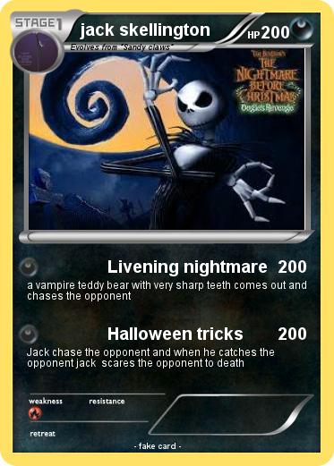 Pokemon jack skellington
