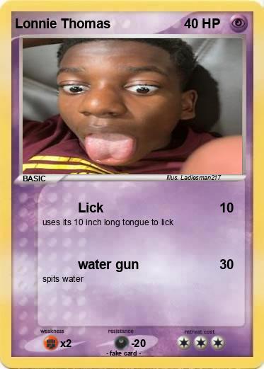 Pokemon Lonnie Thomas