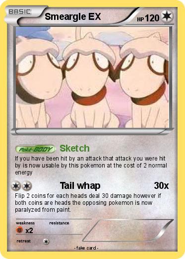 Pokemon Smeargle EX