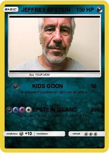 Pokemon JEFFREY EPSTEIN