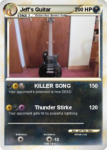 Pokemon Jeff's Guitar