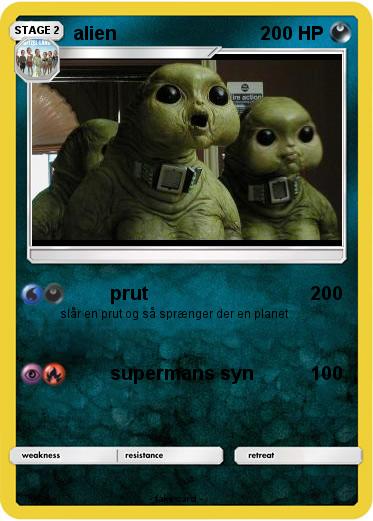 Pokemon alien