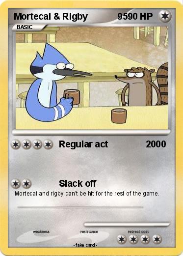 Pokemon Mortecai & Rigby            95