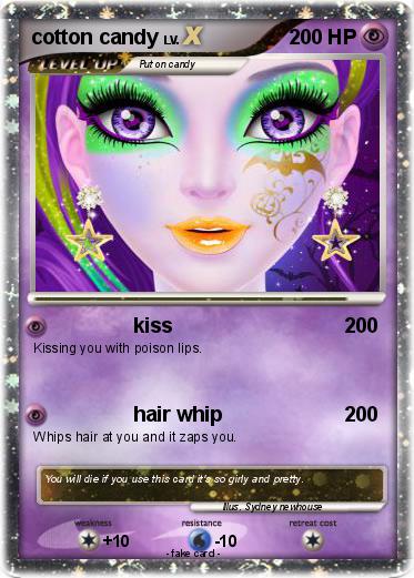 Pokemon cotton candy