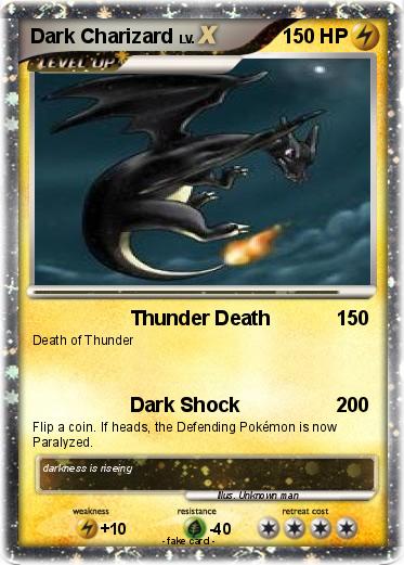 Pokemon Dark Charizard