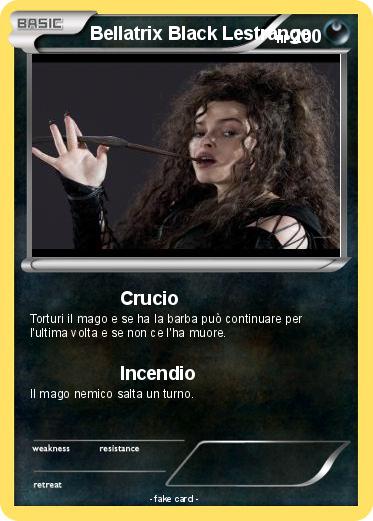Pokemon Bellatrix Black Lestrange
