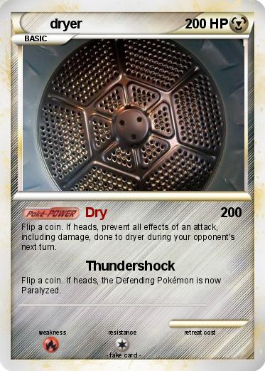 Pokemon dryer