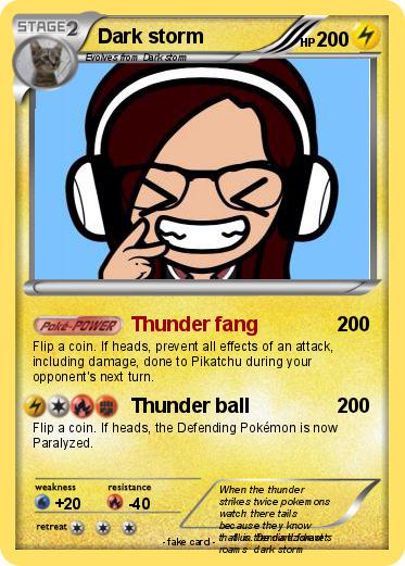 Pokemon Dark storm