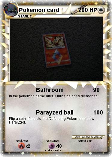 Pokemon Pokemon card