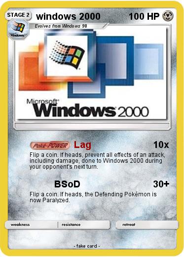 Pokemon windows 2000