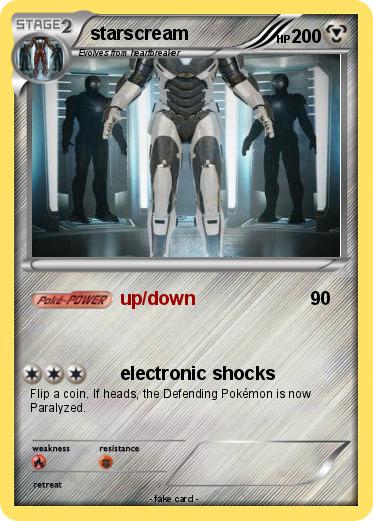 Pokemon starscream