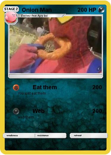 Pokemon Onion Man