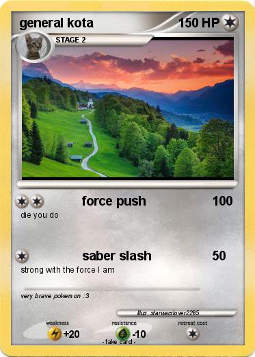 Pokemon general kota