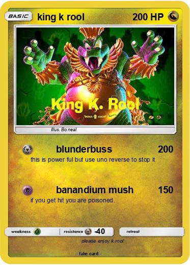 Pokemon king k rool