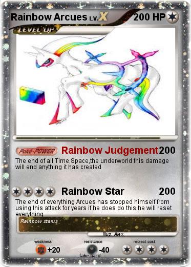Pokemon Rainbow Arcues