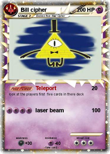 Pokemon Bill cipher