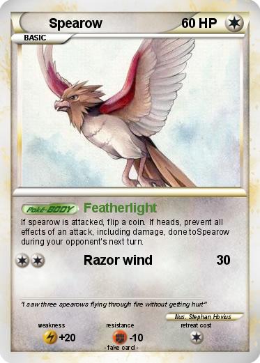 Pokemon Spearow