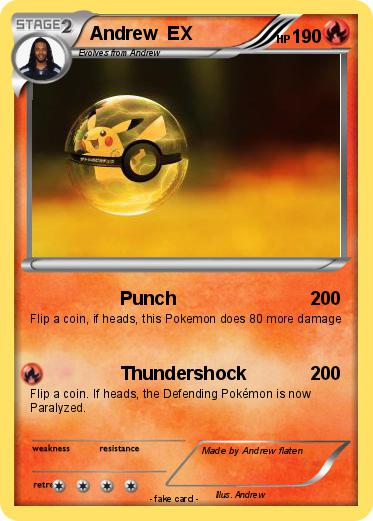 Pokemon Andrew  EX