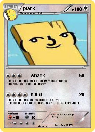 Pokemon plank
