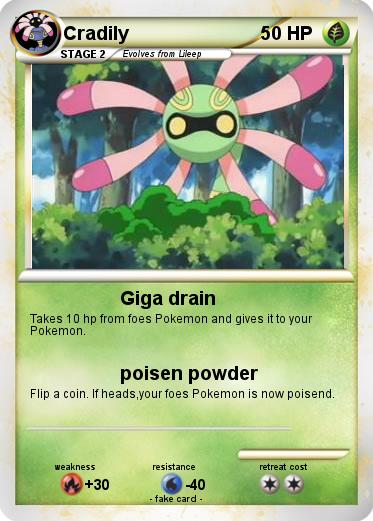 Pokemon Cradily