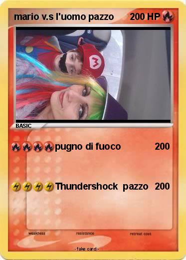 Pokemon mario v.s l'uomo pazzo