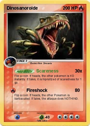 Pokemon Dinosanoroide