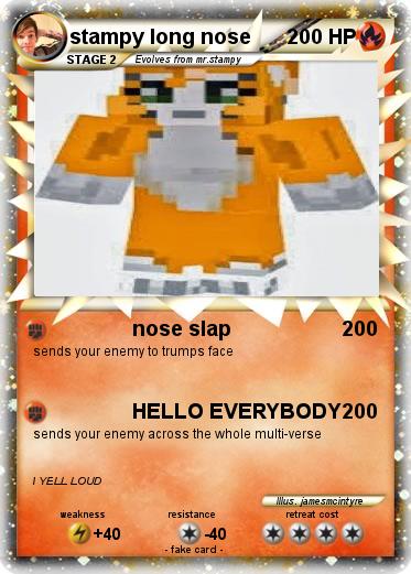 Pokemon stampy long nose