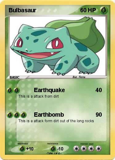 Pokemon Bulbasaur