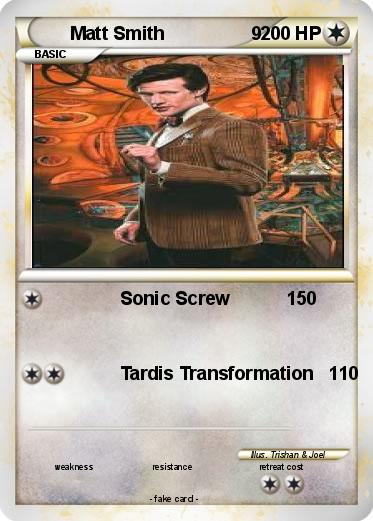 Pokemon Matt Smith                 9