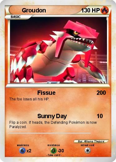Pokemon Groudon