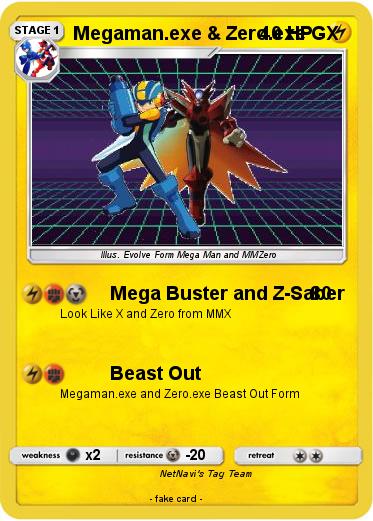 Pokemon Megaman.exe & Zero.exe GX