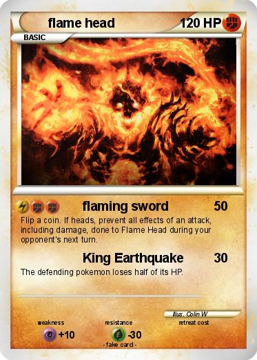 Pokemon flame head
