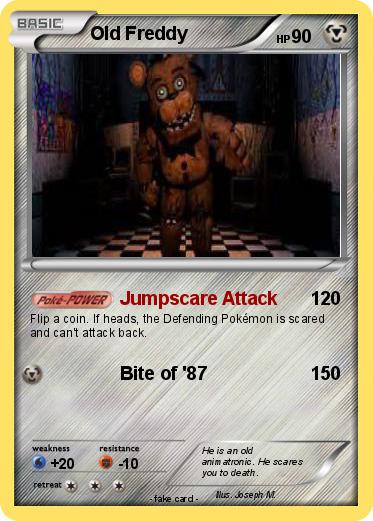Pokemon Old Freddy