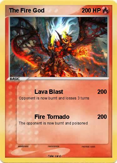 Pokemon The Fire God