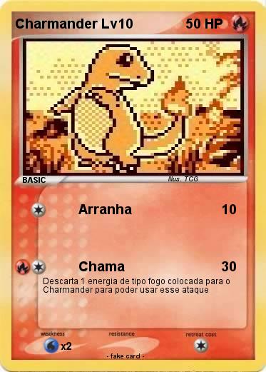 Pokemon Charmander Lv10