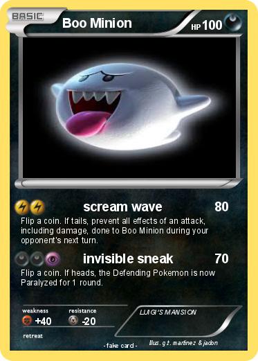 Pokemon Boo Minion