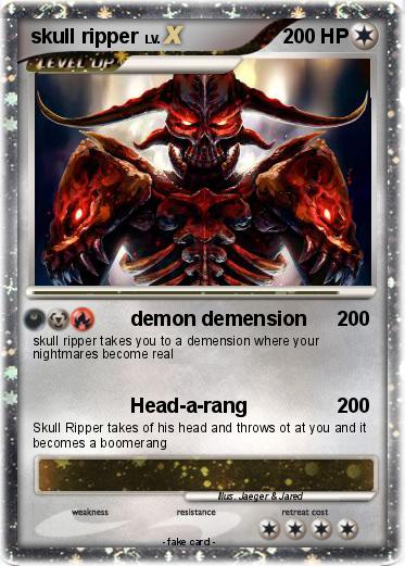 Pokemon skull ripper