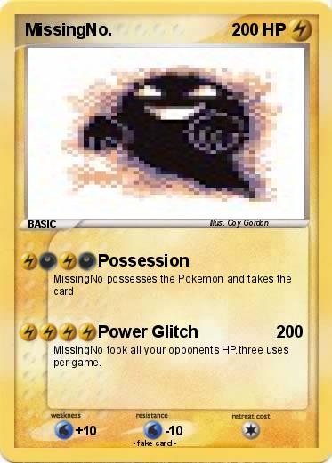 Pokemon MissingNo.