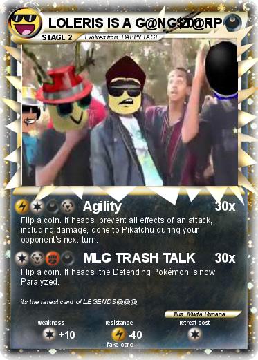 Pokemon LOLERIS IS A G@NG$T@R