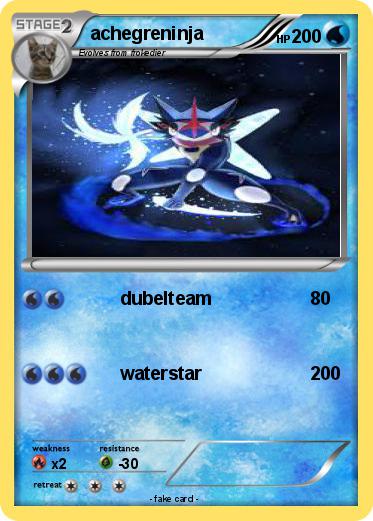 Pokemon achegreninja