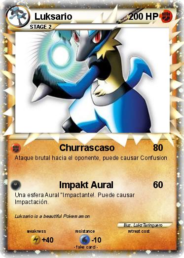 Pokemon Luksario
