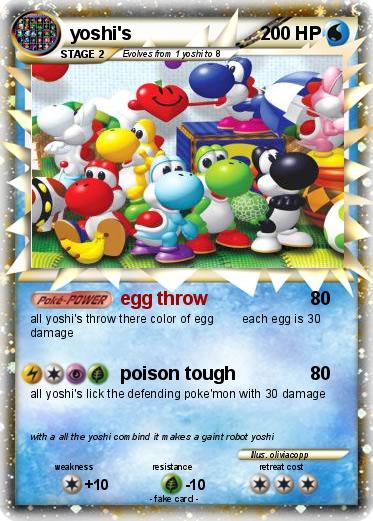 Pokemon yoshi's