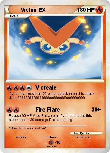 Pokemon Victini EX